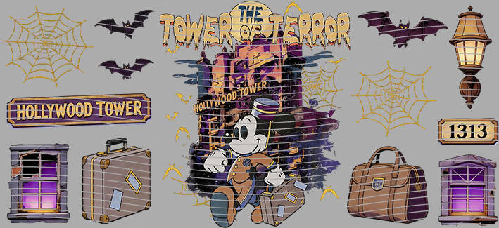 16oz Disney style-D-3287